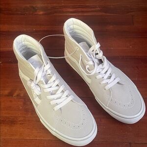 Brand New Vans Grey Sk8- Hi Sneakers Size 12